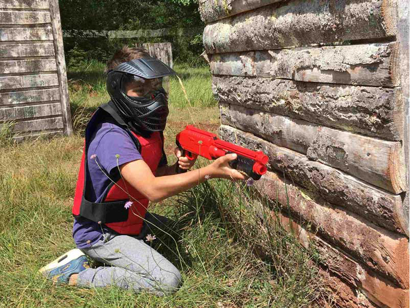 tir de paint-ball enfant &agrave; millau en aveyron